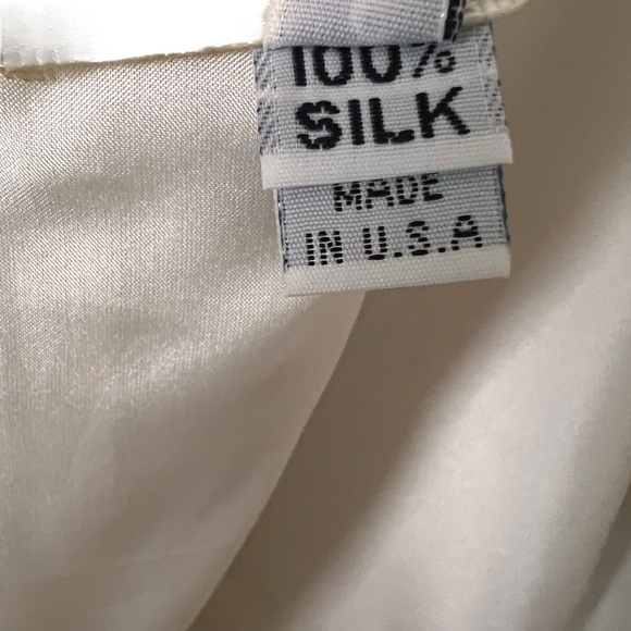 Fiandaca Vintage Polka Dot 100% Silk Dress - Picture 15 of 16